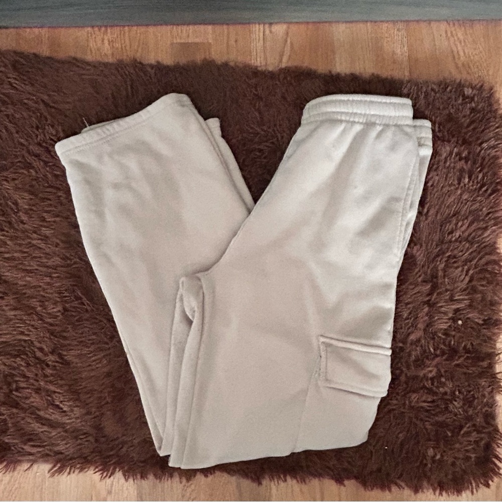 Women's Wide Leg Pants in Cream y2k cargo